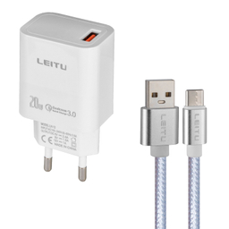 شارژر دیواری لیتو مدل LH-12 به همراه کابل USB-Type C