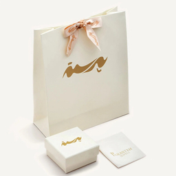 دستبند طلا 18 عیار دخترانه پرسته مدل 14077816