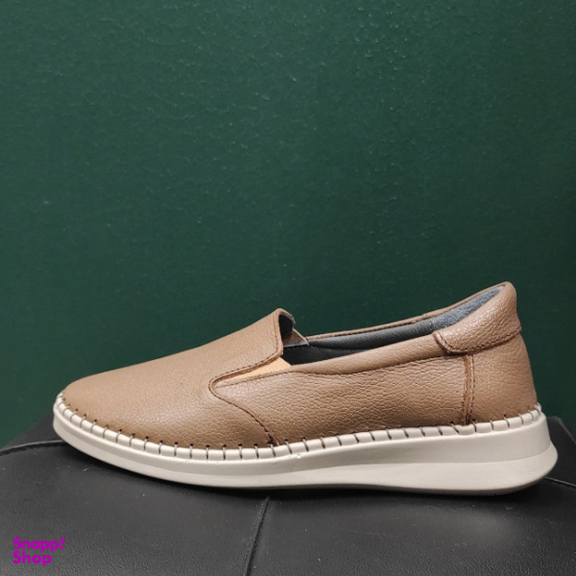 کفش راحتی چرم طبیعی زنانه مدل سلدا