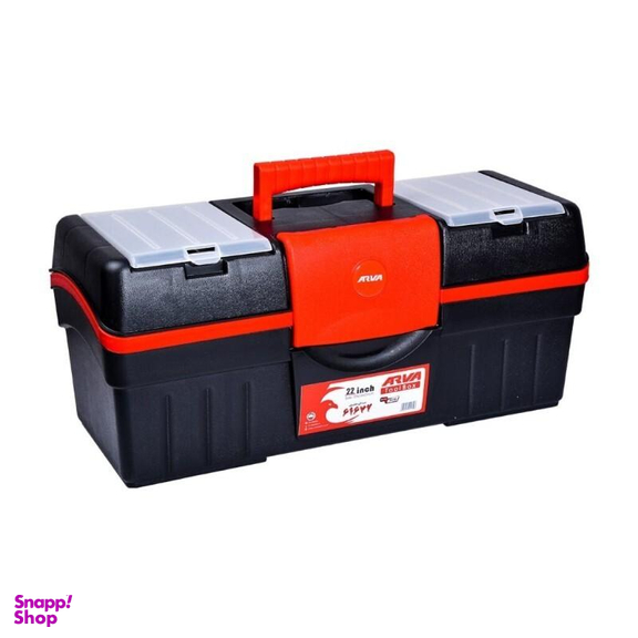 جعبه ابزار پلاستیکی آروا کد 4538 سایز 22 اینچ
