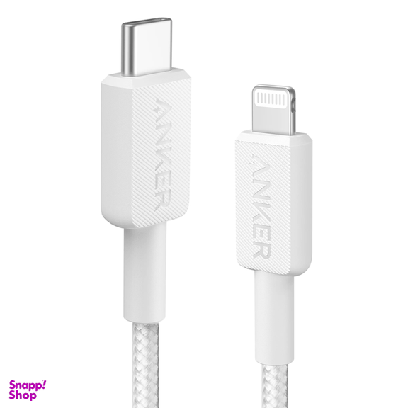 کابل دیتا Type-C به Lightning انکر کد 322 مدل A81B5 طول 90 سانتی‌ متر