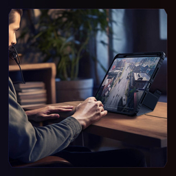 کیف کلاسوری نیلکین مدل Bumper Pro Leather Multi-Angle Folding مناسب برای تبلت اپل iPad Pro 11 2024