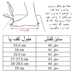 کفش کشتی مردانه مدرن مدل رودیس C-8349