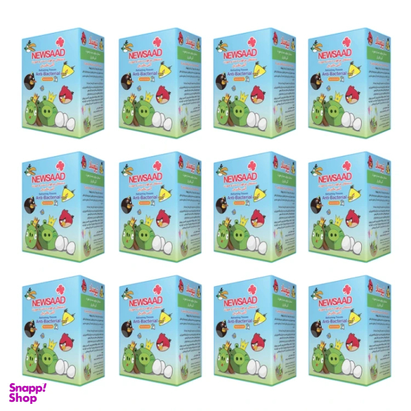 دستمال مرطوب کودک نیوساد مدل Boy 012 مجموعه ۱۲ بسته 12 عددی