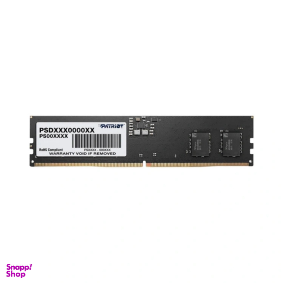 رم دسکتاپ DDR5 تک کاناله 5200 مگاهرتز CL42 پتریوت مدل Signature Line ظرفیت 8 گیگابایت