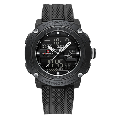 ساعت مچی دیجیتال مردانه نیوی فورس مدل NAVIFORCE 7114 رنگ مشکی