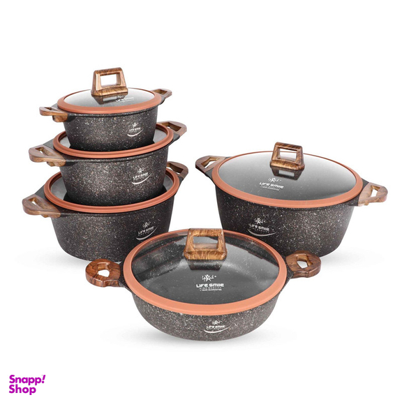 سرویس پخت و پز 10 پارچه لایف اسمایل مدل LIFEP13N-10