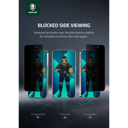 محافظ صفحه نمایش حریم شخصی گرین مدل 3D Pv-Pet Pro مناسب برای گوشی موبایل اپل iPhone 14 Pro Max
