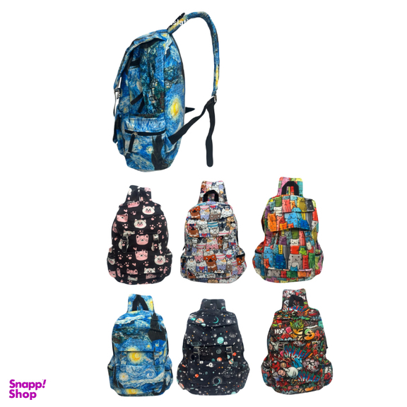 کوله پشتی طرح گربه مدل Bambo3 کد 21