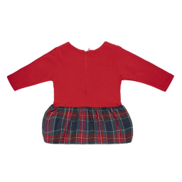 پیراهن دخترانه مدل GD-o-2207056 رنگ قرمز