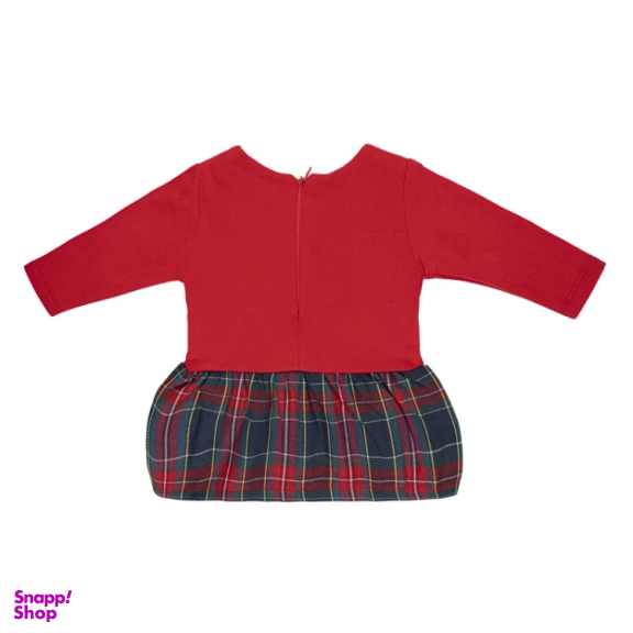 پیراهن دخترانه مدل GD-o-2207056 رنگ قرمز