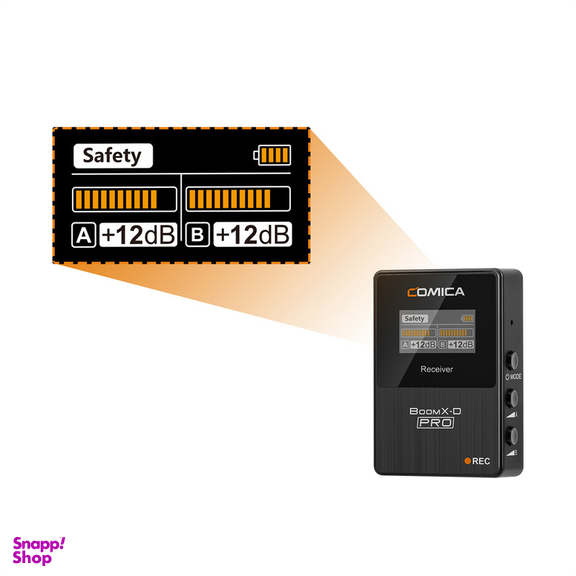 ست میکروفن بی سیم کامیکا مدل BoomX-D Pro D1