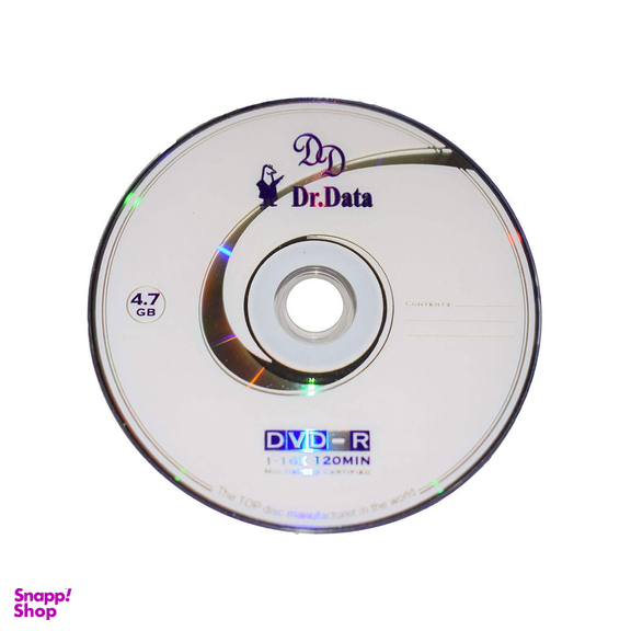 دی وی دی خام دکتر دیتا مدل DR50 بسته 50 عددی