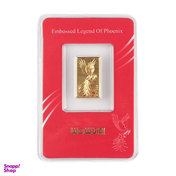 شمش طلا 24 عیار ایران شمش مدل سیمرغ کد T-0.6