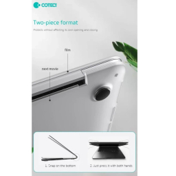 کاور محافظ لپ تاپ کوتسی مدل 11013 مناسب مک بوک پرو 16 اینچ A2485/A2780/A2991