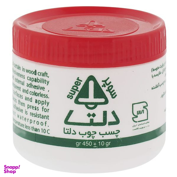 چسب چوب دلتا مدل سوپر وزن 450 گرم