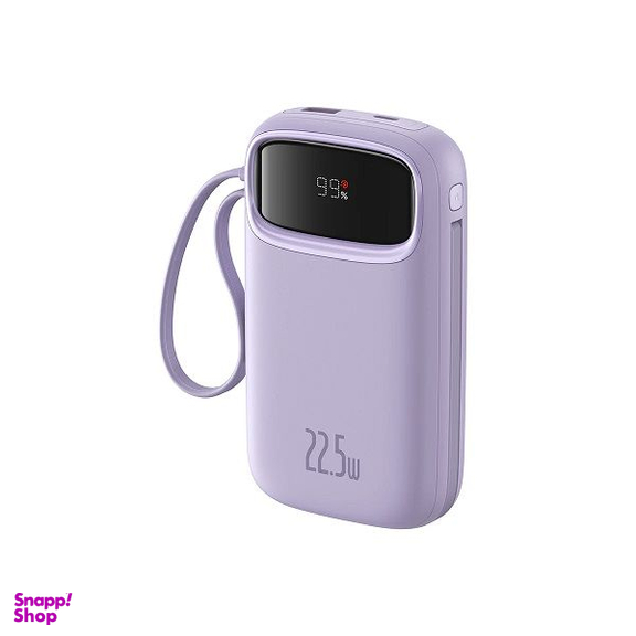 پاوربانک بیسوس مدل 22.5W QPow2 Dual Cable ظرفیت 10000 میلی آمپر ساعت