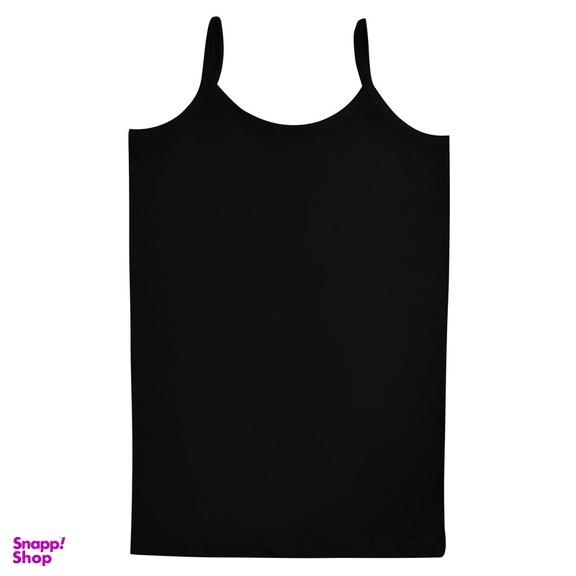 تاپ راحتی زنانه برهان تن پوش مدل پنبه ای کد 1021 رنگ مشکی