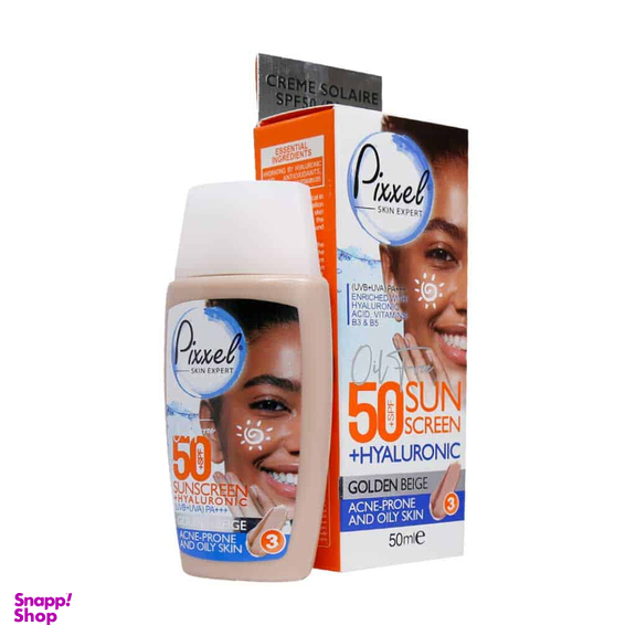 ضدآفتاب پیکسل با SPF50 مناسب پوست‌‌ های جوش دار و چرب