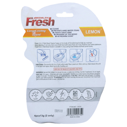 بوگیر توالت فرنگی فرش مدل power active lemon بسته 8 عددی