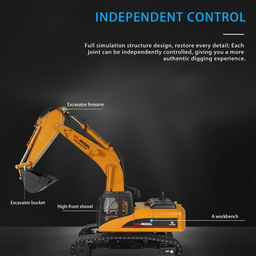 ماشین بازی کنترلی دبلیو ال تویز مدل 16800 RC Excavator