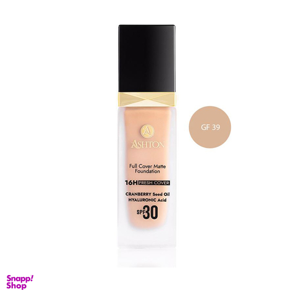 کرم پودر اشتون شماره GF 39 با SPF30 حجم 30 میلی لیتر