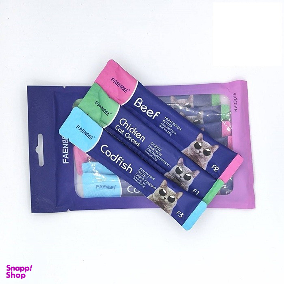 بستنی گربه فنبی مدل درمانی بسته 6 عددی