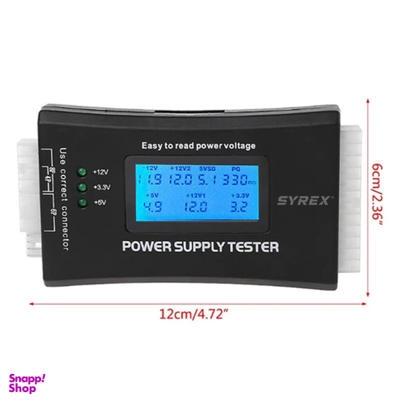 تستر دیجیتال پاور کیس سایرکس مدل SX-IV6