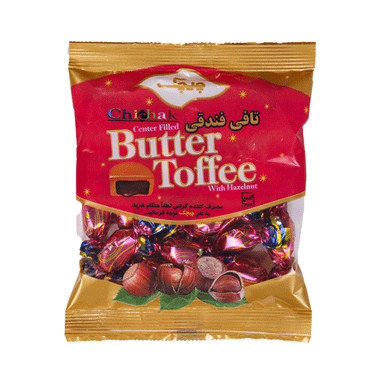 تافی فندقی چیچک وزن 900 گرم