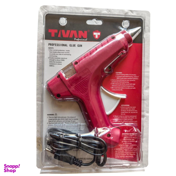 دستگاه چسب حرارتی تیوان مدل YP-PROFESSIONAL GLUE GUN