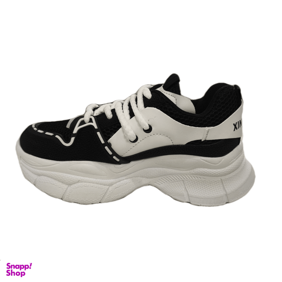 کفش راحتی مدل GM کد 127 رنگ مشکی سفید