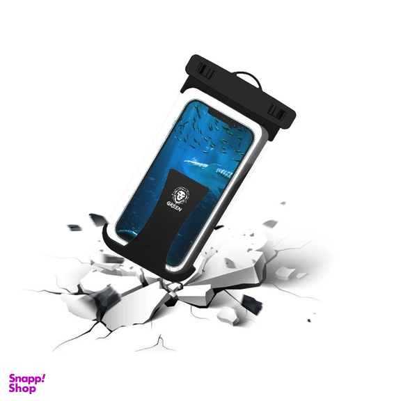 کیف ضد آب گرین لاین مدل GNSABAGWC مناسب برای گوشی موبایل تا سایز 8 اینچ