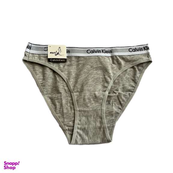 شورت زنانه مرلین طرح کلوین کلاین کد 1234 رنگ طوسی