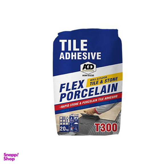 چسب پودری پرسلان کف و دیوار آکام گستر کد T300