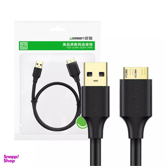 کابل تبدیل هارد USB به MicroUSB یوگرین مدل US130 کد 10840 طول 50 سانتی‌ متر