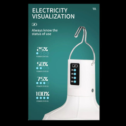 چراغ شارژی 18 وات قابل حمل دی پی کد DP-7812