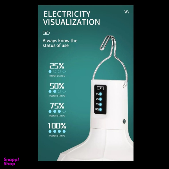 چراغ شارژی 18 وات قابل حمل دی پی کد DP-7812