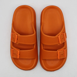 دمپایی سگکی زنانه و مردانه مدل کاسپین رنگ نارنجی