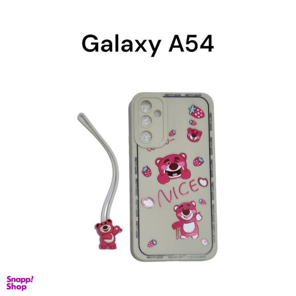 کاور موبایل کینگ پاور مدل Bear مناسب سامسونگ Galaxy A54 به همراه آویز