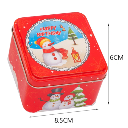 قوطی پذیرایی طرح آدم برفی