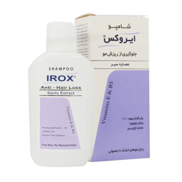 شامپو مو ایروکس مدل Anti Hair Loss Garlic Extact مناسب موی خشک تا معمولی حجم 200 میلی‌ لیتر