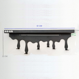 شلف دیواری آویز دار آبان مدل چکه