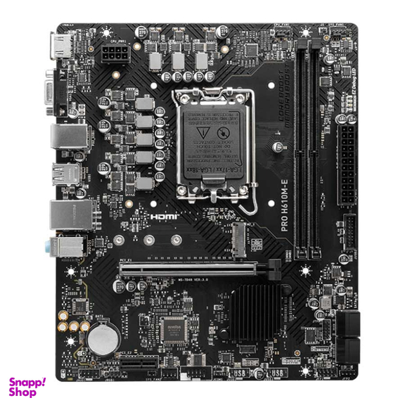 مادربرد ام اس آی مدل H610M E DDR5