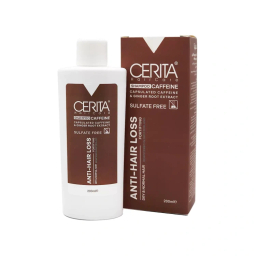 شامپو مو سریتا مدل کافئین بدون سولفات مناسب موهای خشک و معمولی حجم 200 میلی لیتر