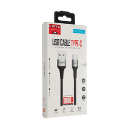 کابل تبدیل USB به Type-C لیتو مدل LD-199 طول 1 متر