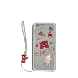 کاور موبایل کینگ پاور مدل Bear مناسب سامسونگ Galaxy A32 4G به همراه آویز