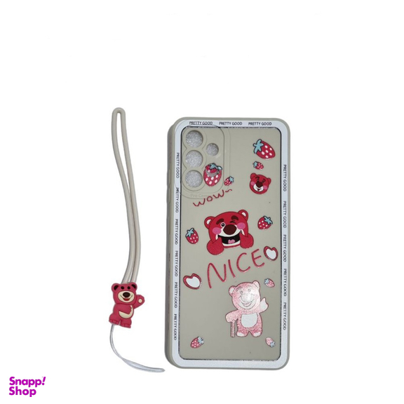 کاور موبایل کینگ پاور مدل Bear مناسب سامسونگ Galaxy A32 4G به همراه آویز