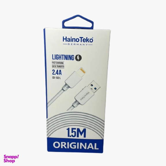 کابل تبدیل USB به لایتنینگ هاینو تکو مدل CB-150L طول 3 متر