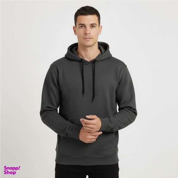 هودی مردانه به رسم کد 200 رنگ خاکستری