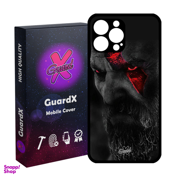 کاور گارد ایکس طرح God of War مدل Glass10349 مناسب برای گوشی موبایل اپل iPhone 14 Pro Max